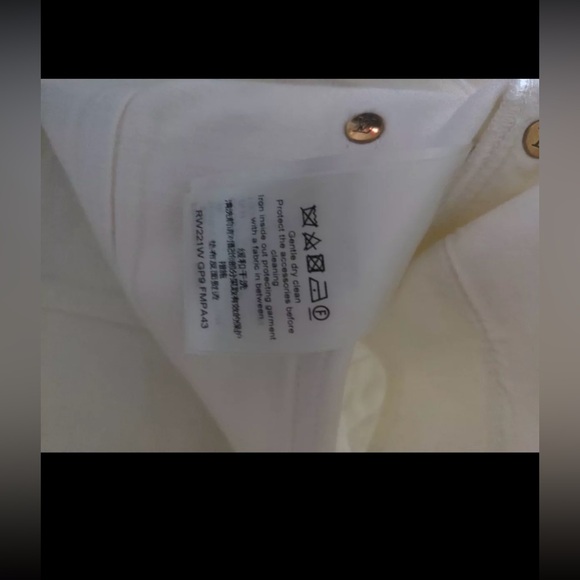 Louis Vuitton Night Denim Mini Shorts Milk White Rare Japan Exclusive Never Worn - Picture 9 of 16